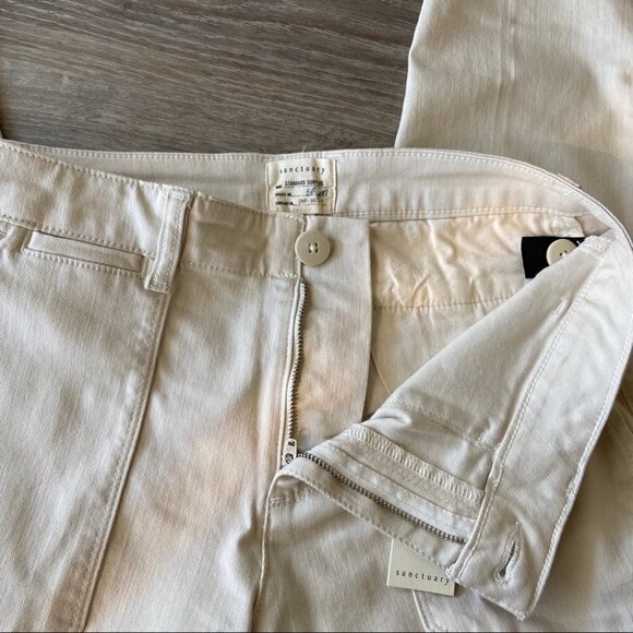 NWT Sanctuary Palmer Crop Skinny Chino Pants - Picture 10 of 13